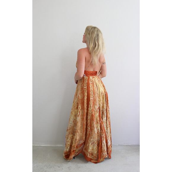 Deadstock Vintage Y2K Nicole Miller Silk Fairy Dress Women's XXS Extra Small XS - Picture 8 of 11